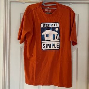 Tommy Bahama relax tee-burgundy